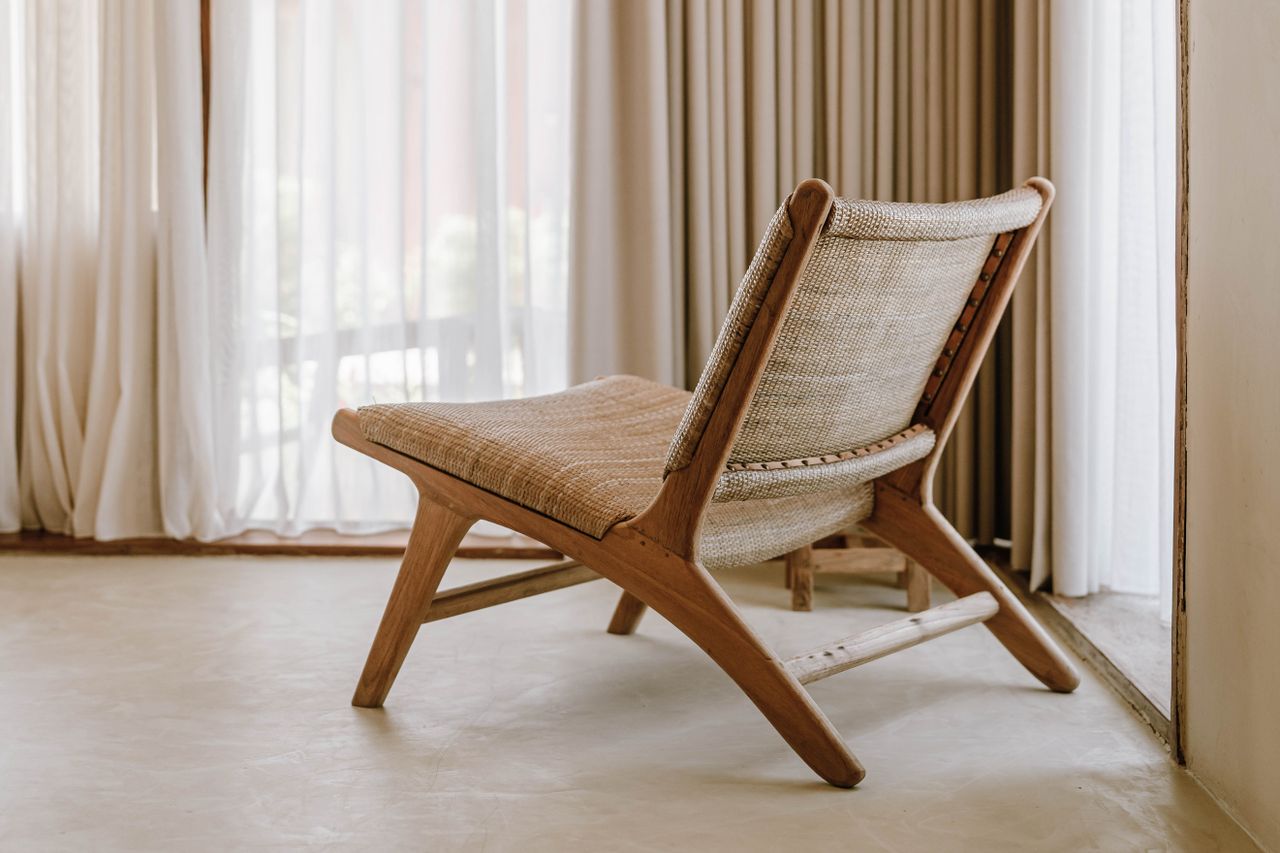 Mesa de roble moderna