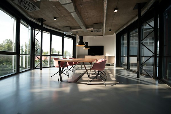 Interior del taller de trabajo